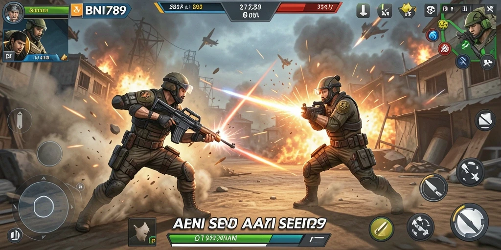 Tampilan gameplay intens BNI789 dengan aksi seru dan grafis menakjubkan.