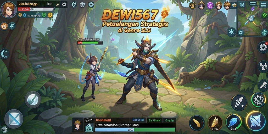 Tampilan menarik dari gameplay DEWI567 yang penuh strategi.