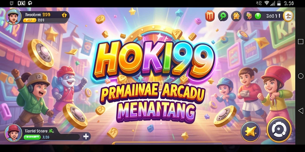 Screenshot gameplay HOKI99 yang menunjukkan tantangan seru dalam permainan arcade.