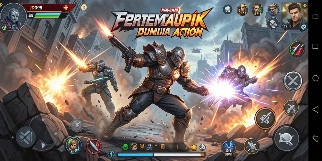 Gameplay seru dengan grafis memukau di ID098.