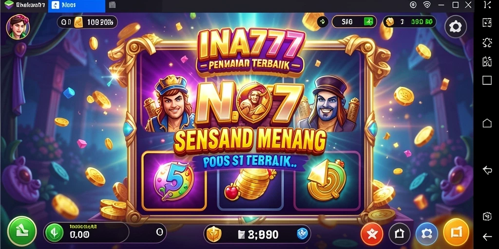 Screenshot gameplay INA777 menampilkan pengguna yang menikmati Slot.