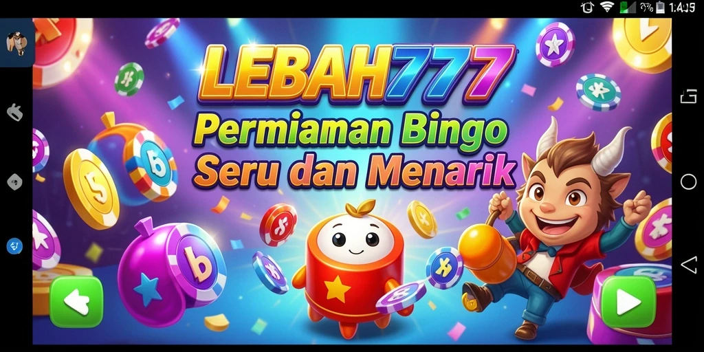 Tampilan menarik dari gameplay Bingo di LEBAH777.