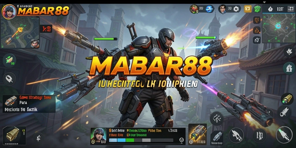 Tampilan gameplay strategi MABAR88 yang seru dan menegangkan.
