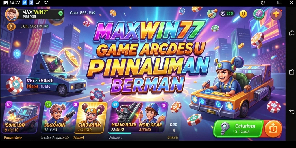 Tampilan gameplay seru dari MAXWIN77 dengan grafis menawan.