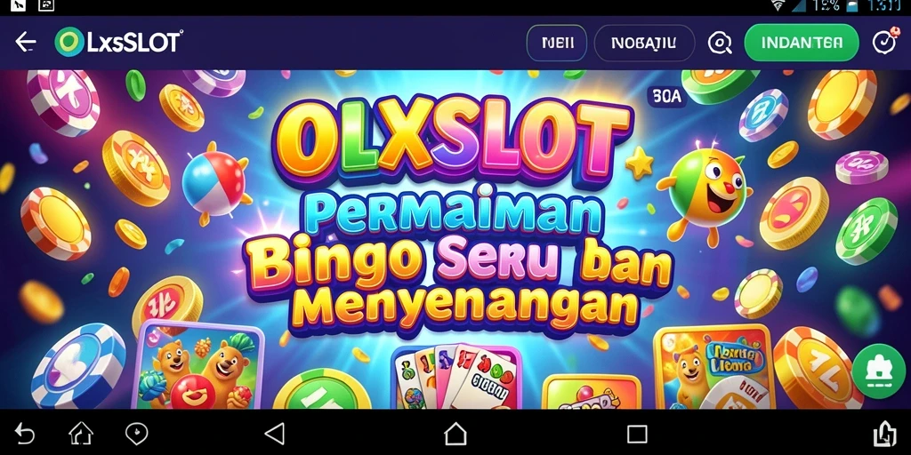 Tampilan gameplay menarik dari OLXSLOT dengan suasana Bingo yang seru.