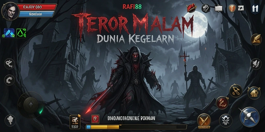 Tangkapan layar game RAFI88 menampilkan suasana mencekam dan gameplay yang menegangkan.