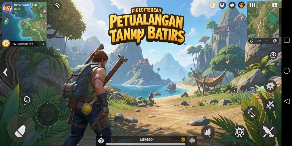 Gameplay Open World SD107 yang mendebarkan dan penuh eksplorasi.