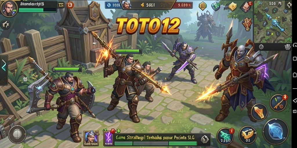 Tampilan gameplay mendebarkan di TOTO12 yang penuh strategi.