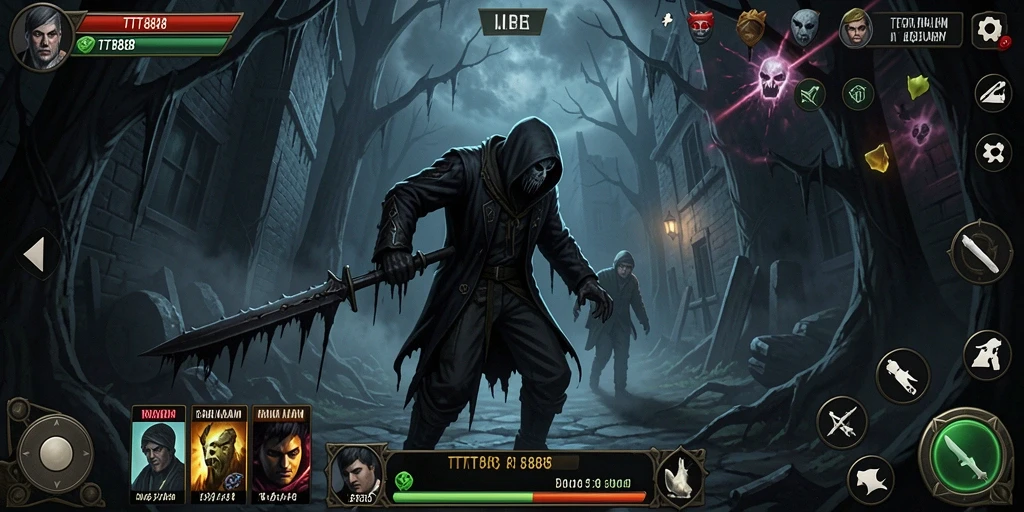 Gameplay menyeramkan dengan atmosfer yang tegang di TTT888.
