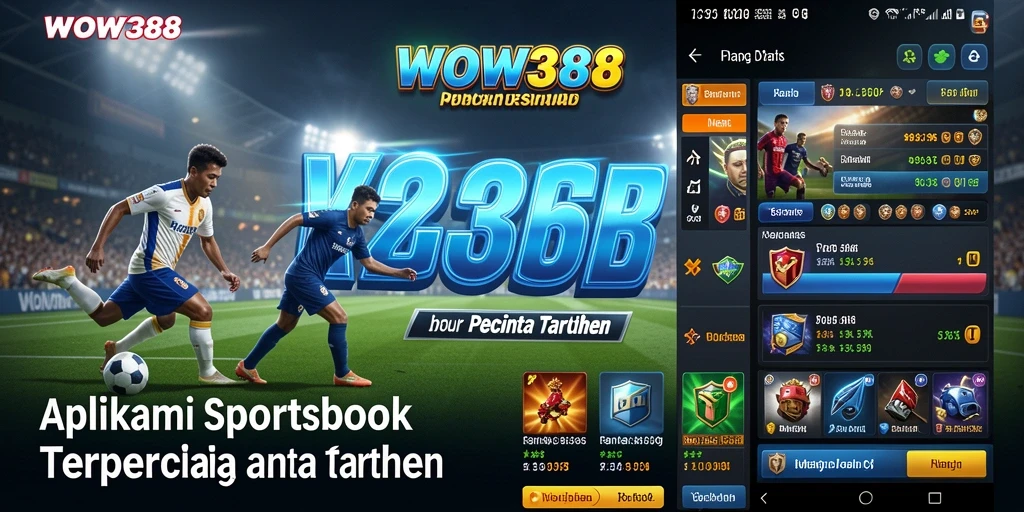 Tampilan seru dari gameplay WOW388 saat taruhan olahraga berlangsung.
